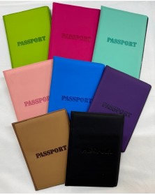Обложка  на паспорт однотонная  цвета в ассортименте 120МК-24Е074..