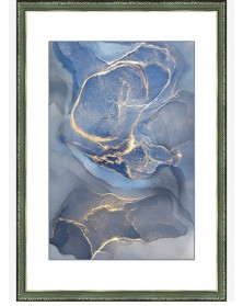 Ф/Рамка PLATINUM пласт.15*21   Модерн- изумрудный    (26)