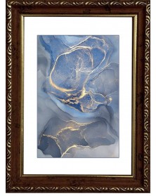 Ф/Рамка PLATINUM пласт.15*21   Модерн- Коричневый    (26)