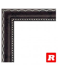 Ф/Рамка PLATINUM пласт.10*15   СТИЛЬ - Тёмно-коричневый  (15)..