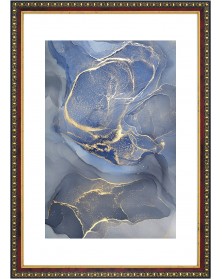 Ф/Рамка PLATINUM пласт.15*21   КАМЕЯ- Красный мрамор   (26)