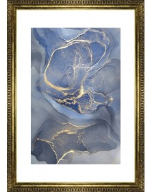 Ф/Рамка PLATINUM пласт.15*21   КАМЕЯ- Состаренное золото    (26)