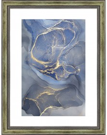 Ф/Рамка PLATINUM пласт.15*21   Муза - Оливковый    (24)