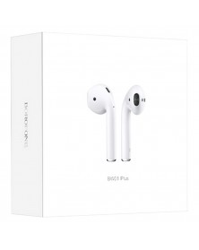 Гарнитура Borofone BW 01 TWS Plus (Внутриканальная) ( ) White HiFi ДУ.. Гарнитура Borofone BW 01 TWS Plus (Внутриканальная) ( ) White HiFi ДУ..