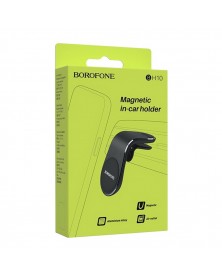 Автодержатель Borofone BH 10 Magnetic для смартфона, на воздуховод, металл,..