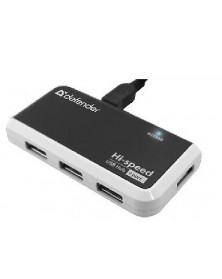 USB-концентратор DEFENDER QUADRO INFIX USB 2.0 4 порта.. USB-концентратор DEFENDER QUADRO INFIX USB 2.0 4 порта..
