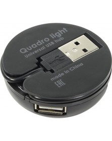USB-концентратор DEFENDER QUADRO LIGHT USB 2.0 4 порта.. USB-концентратор DEFENDER QUADRO LIGHT USB 2.0 4 порта..