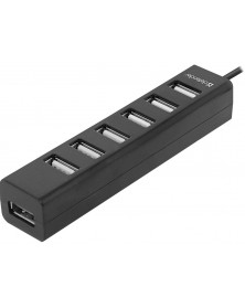 USB-концентратор DEFENDER QUADRO SWIFT USB 2.0 7 портов.. USB-концентратор DEFENDER QUADRO SWIFT USB 2.0 7 портов..