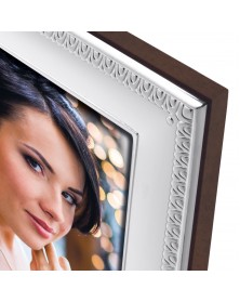 Ф/Рамка ZEP N8368 ALESSANDRIA 15*21 металлическая покрыта наносеребром 9.. Ф/Рамка ZEP N8368 ALESSANDRIA 15*21 металлическая покрыта наносеребром 9..