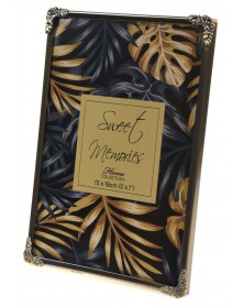 Ф/Рамка POLDOM  R-105 -ZG  10*15  металлическая  18199    ..