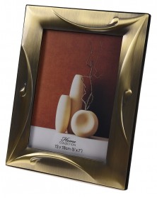 Ф/Рамка POLDOM  W-244 -ZG  15*21  металлическая  45218    ..