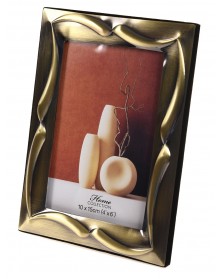 Ф/Рамка POLDOM  W-255 -ZG  15*21  металлическая  45531    ..