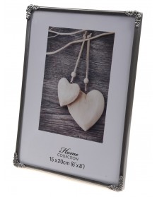 Ф/Рамка POLDOM  R-105 -BP  10*15  металлическая  15969    ..