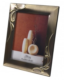 Ф/Рамка POLDOM  W-223 -ZG  10*15  металлическая  45217    ..