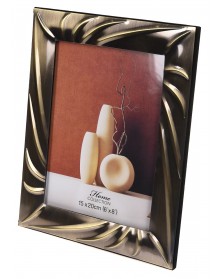 Ф/Рамка POLDOM  W-266 -ZG  10*15  металлическая  45219    ..