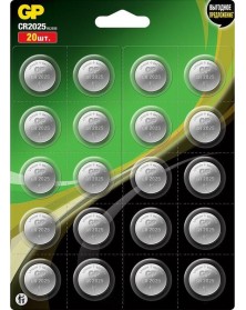 Батарейка GP CR2025 (20BL)(600)( ) Отрывные Блис.. Батарейка GP CR2025 (20BL)(600)( ) Отрывные Блис..