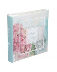 Ф/Альбом  Pioneer  (134557)  200 ф  книжный переплет, Memo, Цветы (12)  ..