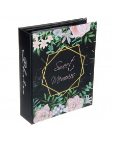 Ф/Альбом  Pioneer  (134761)  200 ф  Цветы, черные листы    (12)..