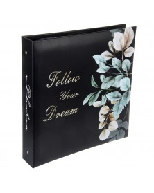 Ф/Альбом  Pioneer  (134814)  500 ф  10*15см, ПП карм, пер-т 3-кольца, Цветы..