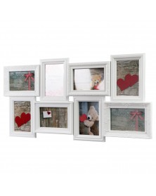 Мультирамка на 8 фото BIN-112183 Белый (6).. Мультирамка на 8 фото BIN-112183 Белый (6)..