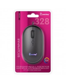 Мышь Smart Buy  328 K                     (USB,   800dpi,Optical) Black Под..