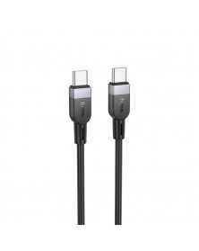 Кабель Type-C - Type-C Hoco X109 1.0 m, 3.0A, Black, коробочка Силикон PD .. Кабель Type-C - Type-C Hoco X109 1.0 m, 3.0A, Black, коробочка Силикон PD ..