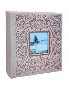 Ф/Альбом  DL-008-1     200 фото  10*15 Делюкс, бум. листы , книж. переплет,..