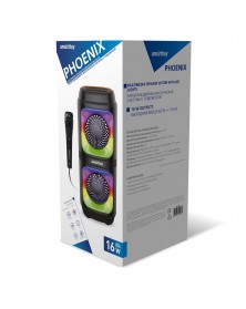 Миниспикер Smart Buy (SBS-5490) Phoenix       Bluetooth FM, MP3, USB, TF, B..