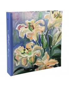 Ф/Альбом  Pioneer  (134812)  500 ф  10*15см, ПП карм, пер-т 3-кольца, Цветы..