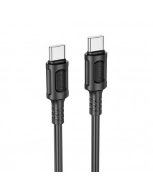 Кабель Type-C - Type-C Borofone BX111 1.0 m,3.0A, Black, коробочка Пластик.. Кабель Type-C - Type-C Borofone BX111 1.0 m,3.0A, Black, коробочка Пластик..