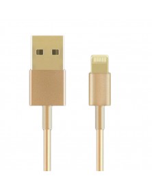 Кабель  USB - 8-pin 1.0 m, Оригинал, Gold, пакет..