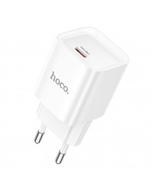 Сетевое Зарядное Устройство 220V- 1*Type-C выход Hoco C 146A 3.0A White.. Сетевое Зарядное Устройство 220V- 1*Type-C выход Hoco C 146A 3.0A White..