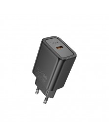 Сетевое Зарядное Устройство 220V- 1*Type-C выход Hoco N 60 3.0A Black, .. Сетевое Зарядное Устройство 220V- 1*Type-C выход Hoco N 60 3.0A Black, ..