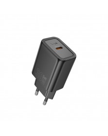 Сетевое Зарядное Устройство 220V- 1*Type-C выход Hoco N 62 3.0A Black, .. Сетевое Зарядное Устройство 220V- 1*Type-C выход Hoco N 62 3.0A Black, ..