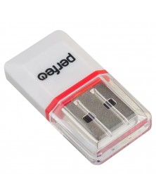 USB-картридер Perfeo (PF-VI-R008 White) MicroSD White (PF_5056).. USB-картридер Perfeo (PF-VI-R008 White) MicroSD White (PF_5056)..