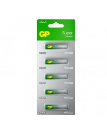 Батарейка GP Super G-Tech LR03  Alkaline  (  5BL) Отрывные (5/60/600)..