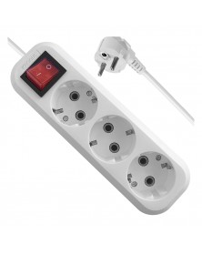 Удлинитель KRONUS (GS-16-3-3)              3.0 м  3 розетки  (40) 16A ПВС 3..