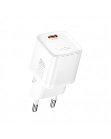 Сетевое Зарядное Устройство 220V- 1*Type-C выход Hoco N 64 3.0A White, .. Сетевое Зарядное Устройство 220V- 1*Type-C выход Hoco N 64 3.0A White, ..
