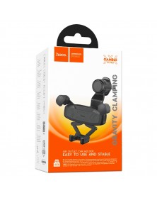 Автодержатель HOCO H   66 Gamble для смартфона, воздуховод, пластик, Black..