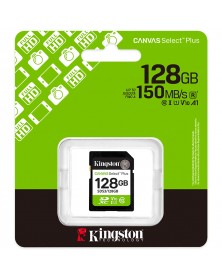 Карта памяти  SDXC  128Gb (Class  10)  Kingston Canvas Select Plus UHS-1 U-..