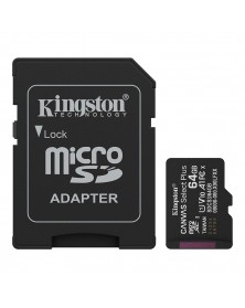 Карта памяти MicroSDXC 64Gb (Class 10) Kingston + Адаптер SD Canvas.. Карта памяти MicroSDXC 64Gb (Class 10) Kingston + Адаптер SD Canvas..