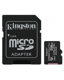 Карта памяти MicroSDXC 256Gb (Class 10) Kingston + Адаптер SD Canvas.. Карта памяти MicroSDXC 256Gb (Class 10) Kingston + Адаптер SD Canvas..