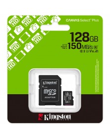 Карта памяти  MicroSDXC   128Gb (Class  10)  Kingston +  Адаптер SD Canvas ..