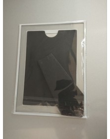 Ф/Рамка Стекло 8-343-13   10*15  Серебро                                   ..