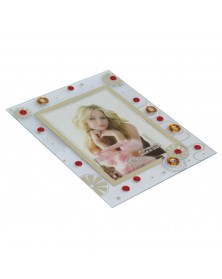 Ф/Рамка Стекло MD203-68       15*21   со стразами    (48)..