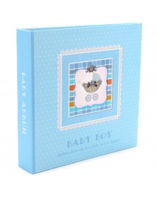 Ф/Альбом-анкета  Pioneer  (86564) 56 фото 10*15 + Цветные страницы  Голубая..