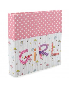 Ф/Альбом-анкета  Pioneer  (86553) 56 фото 10*15 + Цветные страницы  Розовая..