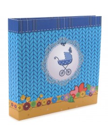 Ф/Альбом-анкета  Pioneer  (86566) 56 фото 10*15 + Цветные страницы Голубая..