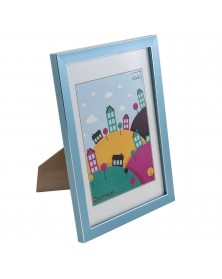 Ф/Рамка PLATINUM пласт.15*21   АКВАРЕЛЬ- Голубой, АКРИЛ, вставка ПЭТ   (30)..