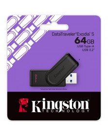 USB Флеш-Драйв  64Gb  Kingston  DT Exodia S USB 3.2..